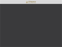 Tablet Screenshot of krispace.com